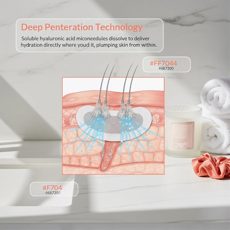 Microneedle Patch Eye - Увлажняющие патчи для глаз с технологией