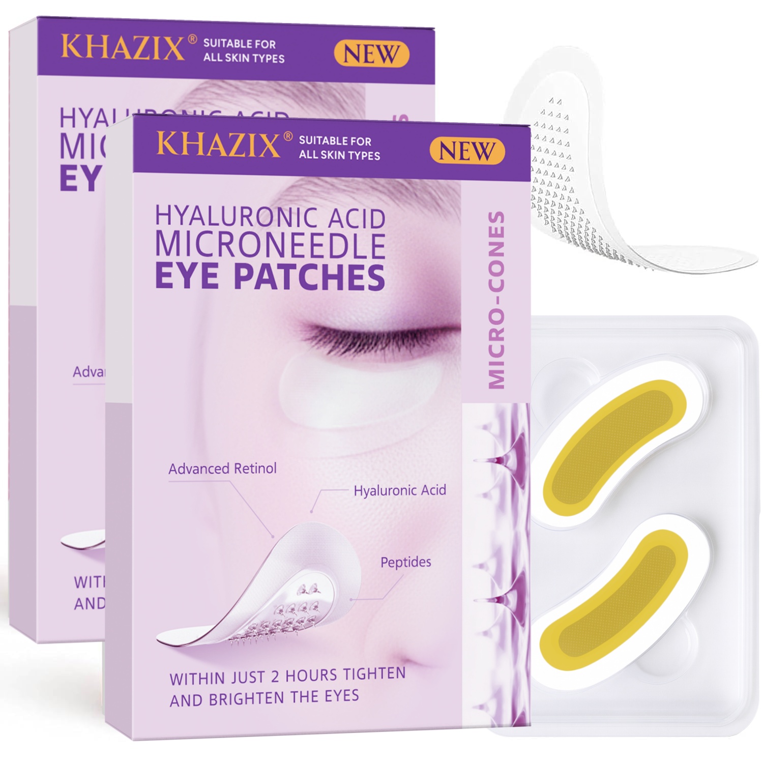 Microneedle Patch Eye - Патчи для глаз с ретинолом и