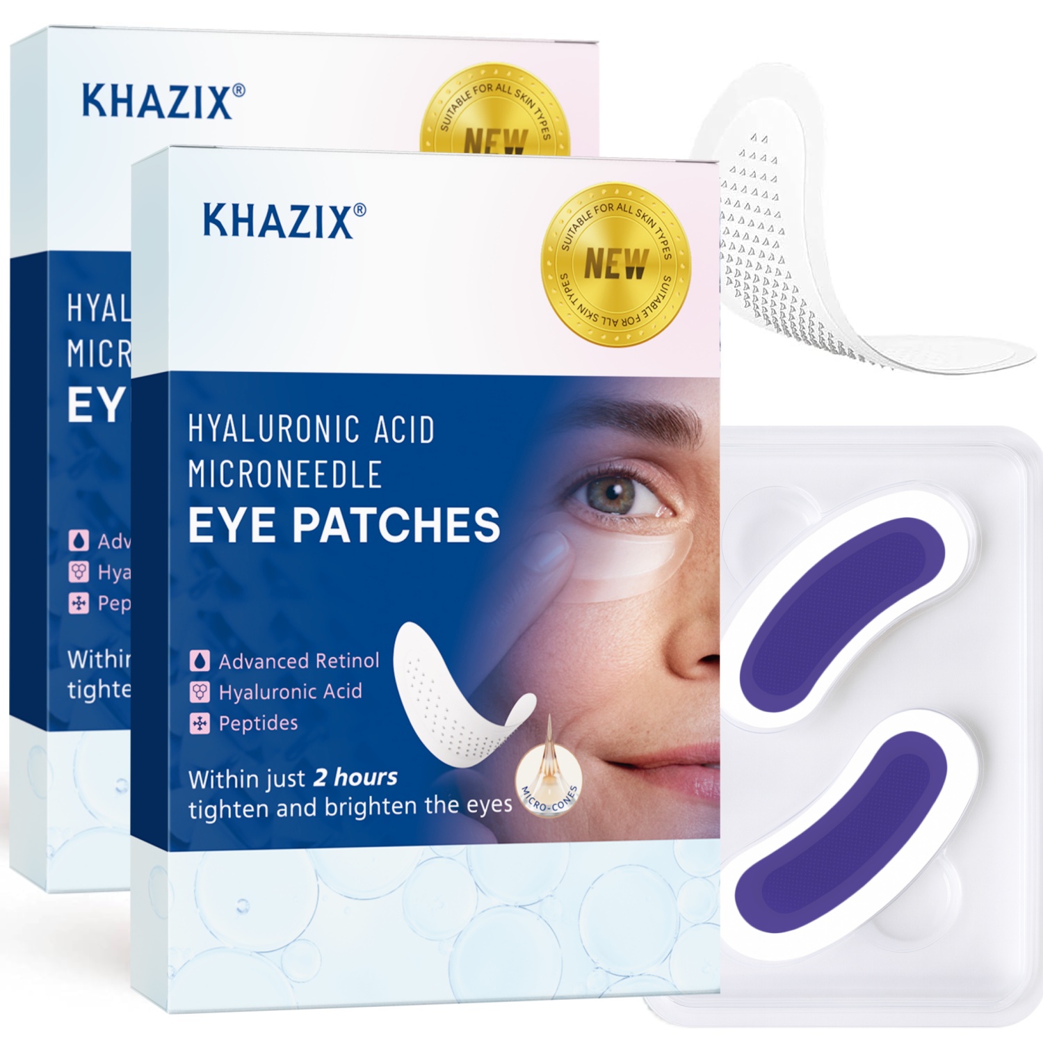 Патчи для глаз с ретинолом и м – обзор и цена Microneedle Patch Eye