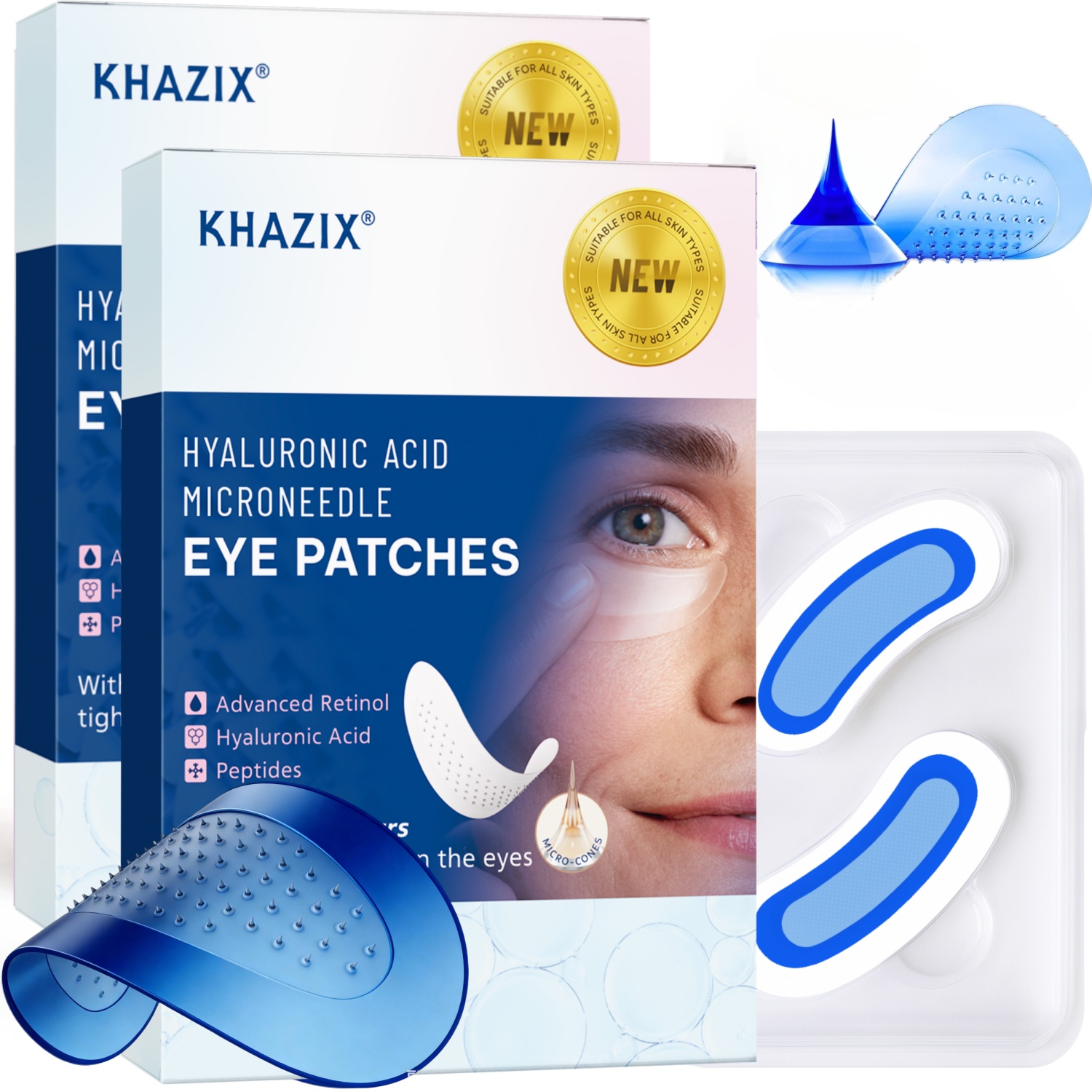 Патчи для глаз с ретинолом и м – обзор и цена Microneedle Patch Eye