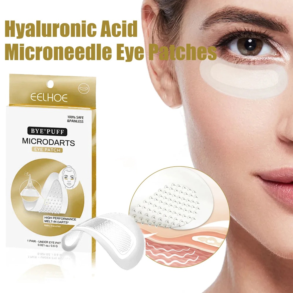 Патчи для глаз с гиалуроновой  – обзор и цена Microneedle Patch Eye