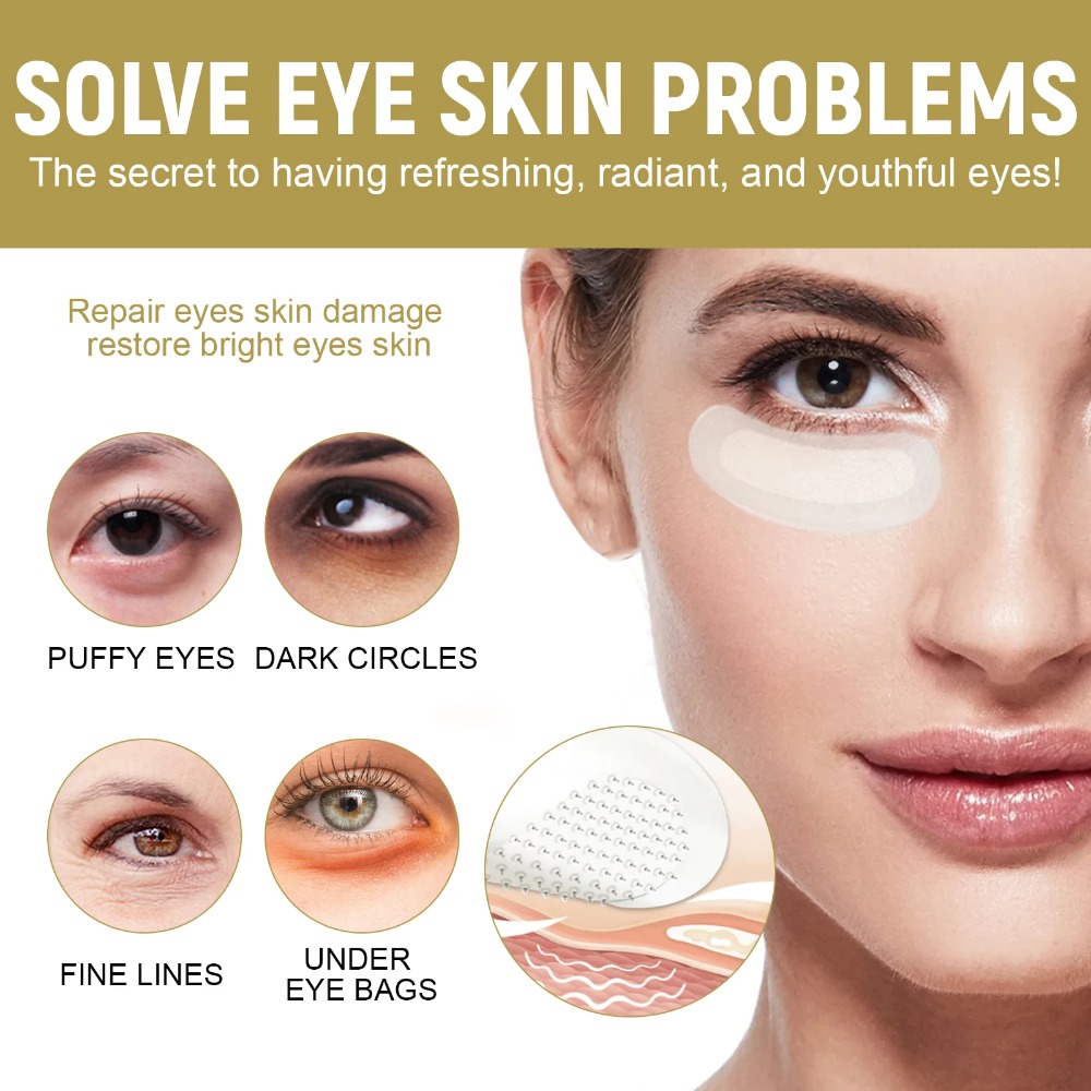 Патчи для глаз с гиалуроновой  – обзор и цена Microneedle Patch Eye