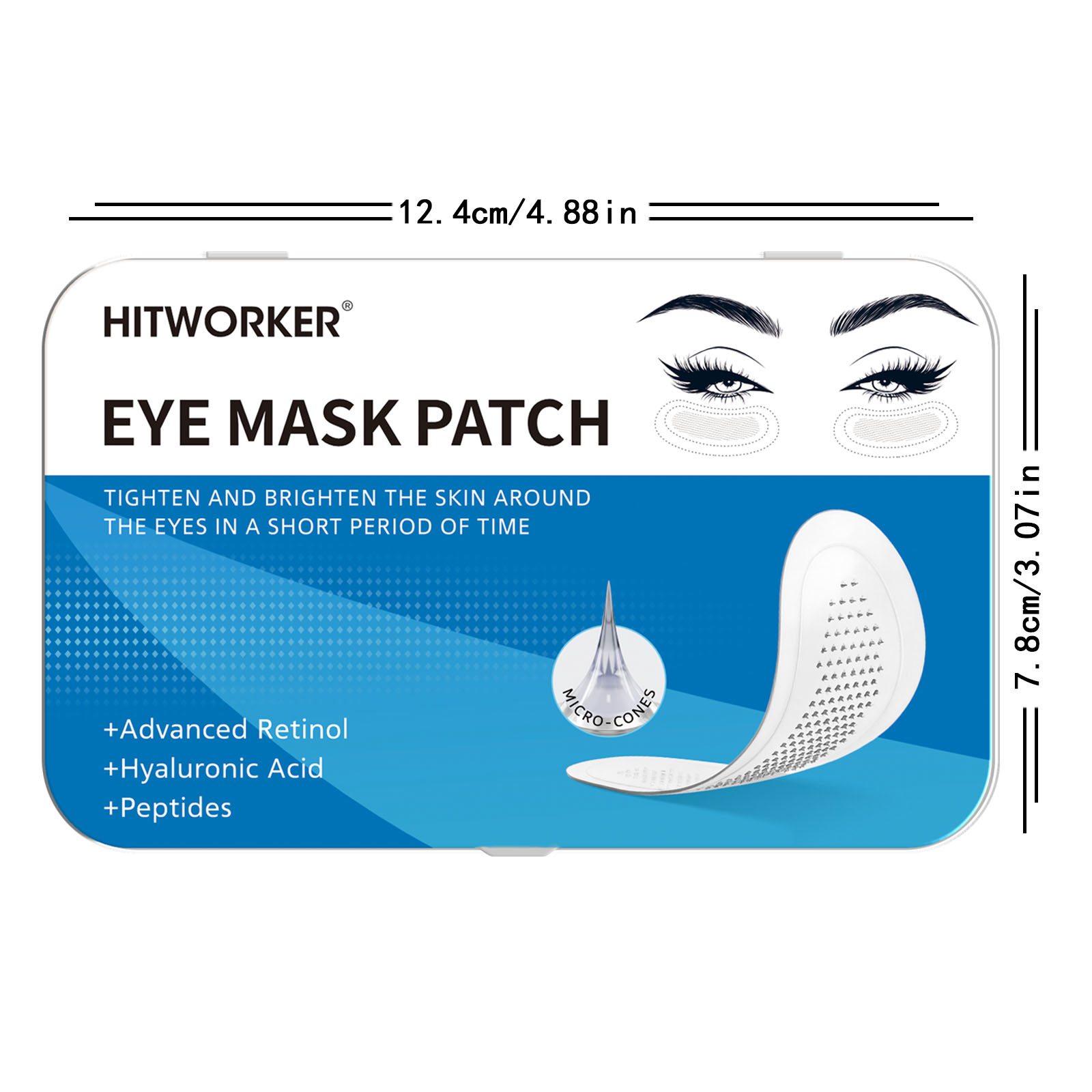 Гидрогелевые патчи для глубоко – обзор и цена Microneedle Patch Eye
