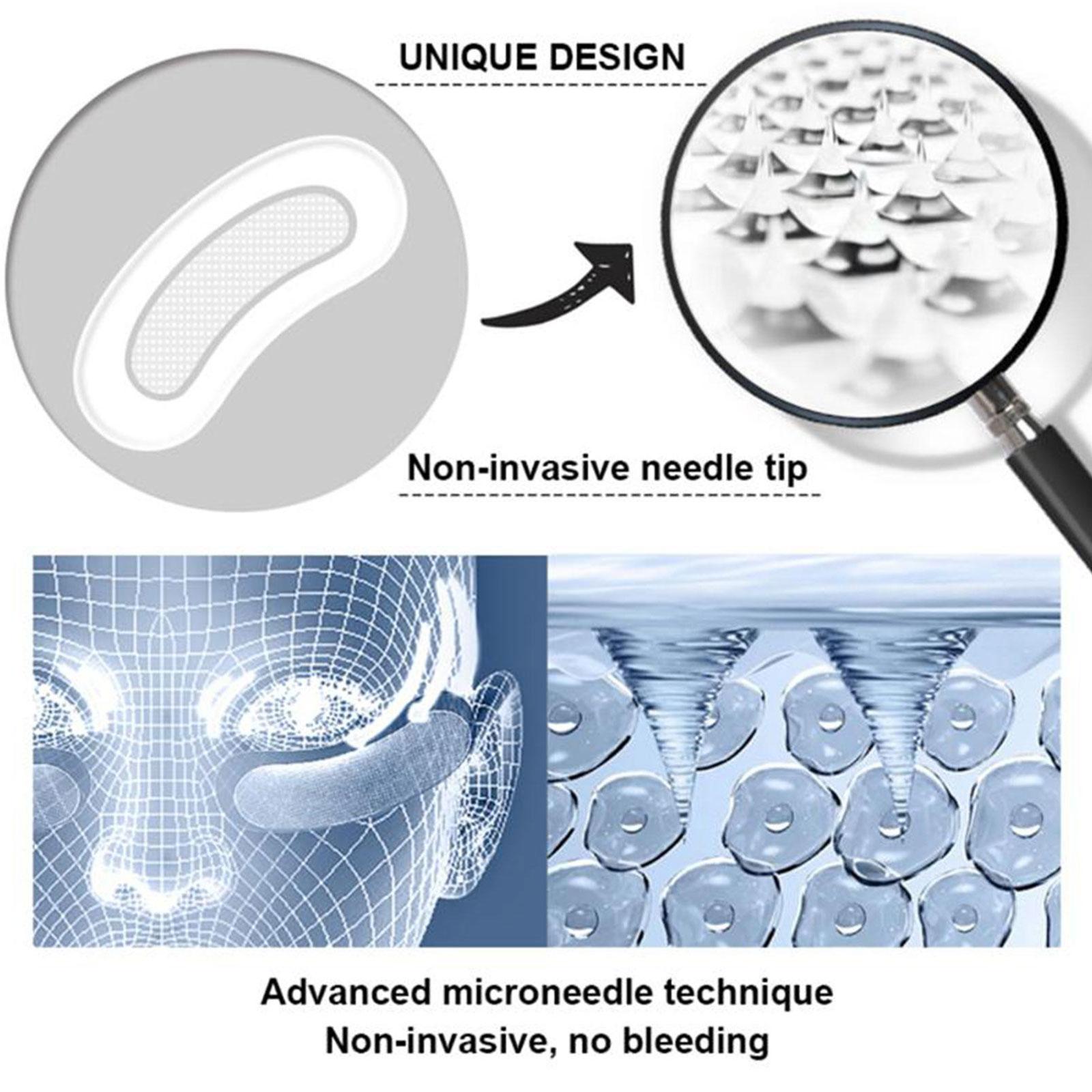 1 пара патчей для глаз с гиалу – обзор и цена Microneedle Patch Eye