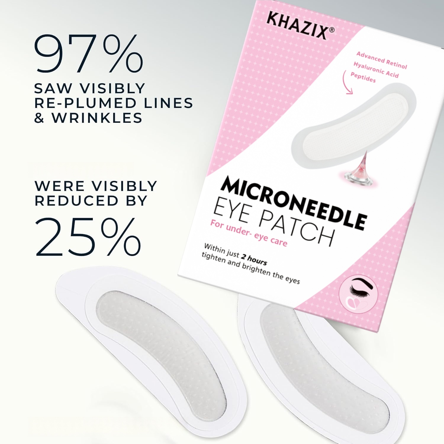 Микронидли-патчи для глаз с ре – обзор и цена Microneedle Patch Eye