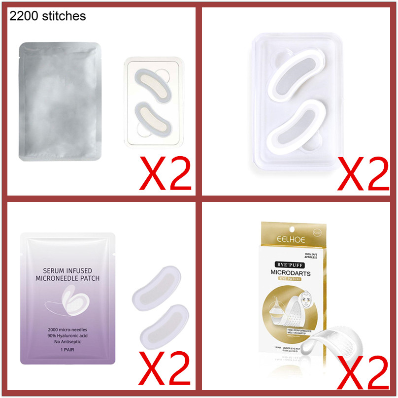 2 пары микроигольных повязок п – обзор и цена Microneedle Patch Eye