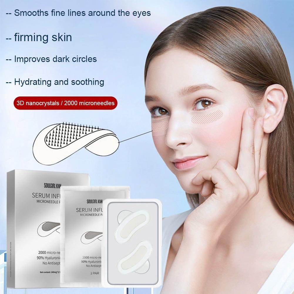 Гидрогелевые патчи для глаз с  – обзор и цена Microneedle Patch Eye