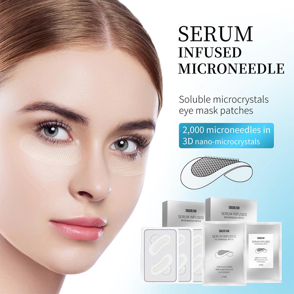 Гидрогелевые патчи для глаз с  – обзор и цена Microneedle Patch Eye